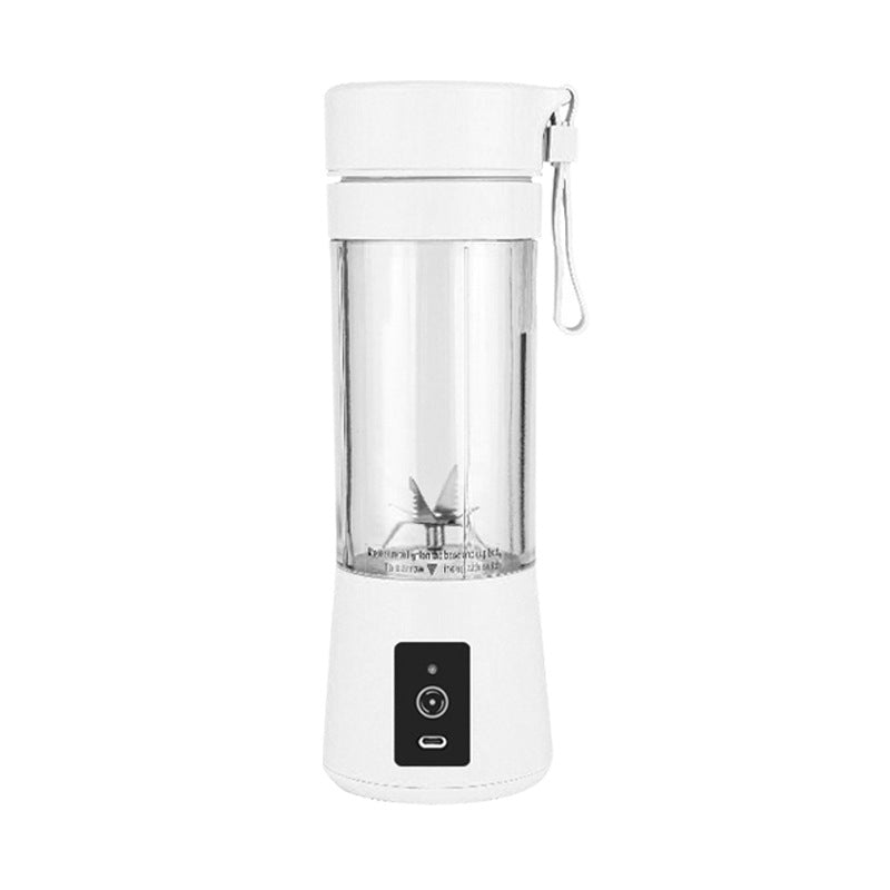 White Portable Blender USB Rechargeable - Personal Size Smoothie Maker On The Go V888-ELOSUNG26155