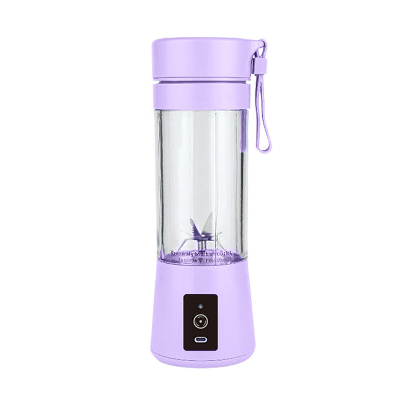 Light Purple Portable Blender USB Rechargeable - Personal Size Smoothie Maker On The Go V888-ELOSUNG26161