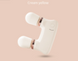 Light yellow Portable Dual Head Mini Massager - 5 Modes, Quiet Operation, USB-C Rechargeable V888-ELOSUNG26164