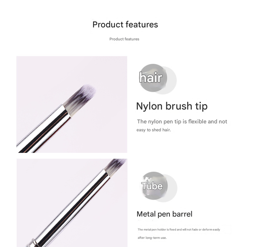 Professional Nail Art Brush Kit (15pcs) - Gradient Handles Manicure Tools V888-ELOSUNG26165