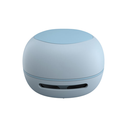 Blue Cordless Tabletop Crumb Sweeper - USB Rechargeable Mini Vacuum for Desk V888-ELOSUNG26166