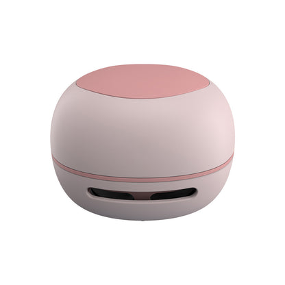 Pink Cordless Tabletop Crumb Sweeper - USB Rechargeable Mini Vacuum for Desk V888-ELOSUNG26167