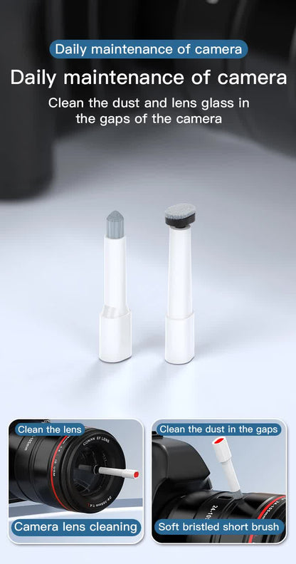 White 22-in-1 Electronics Cleaning Kit - for Keyboards, Airpods, Laptops, Cell Phones, Cameras V888-ELOSUNG26191