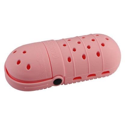 2 - pcs Pink Cute Clog-Shaped Pen Holder for Desk Organization V888-ELOSUNG26246