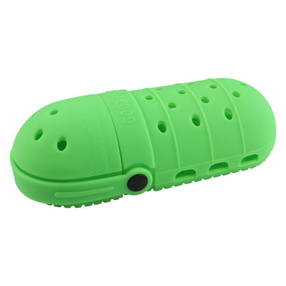 2 - pcs Green Cute Clog-Shaped Pen Holder for Desk Organization V888-ELOSUNG26247