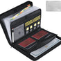 Expanding Accordion File Organizer - Fireproof & Waterproof Document Storage Case V888-ELOSUNG26397