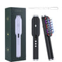 Black Vibrating Scalp Massager Comb - LED Therapy & Oil Infuser for Hair Growth V888-ELOSUNG26408