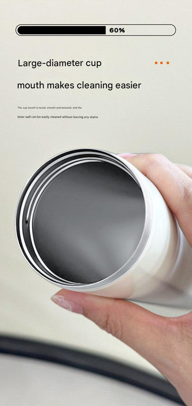 Mini Insulated Coffee Cup - 316 Stainless Steel, Portable & Stylish - Silver drink (300ml) V888-ELOSUNG26419