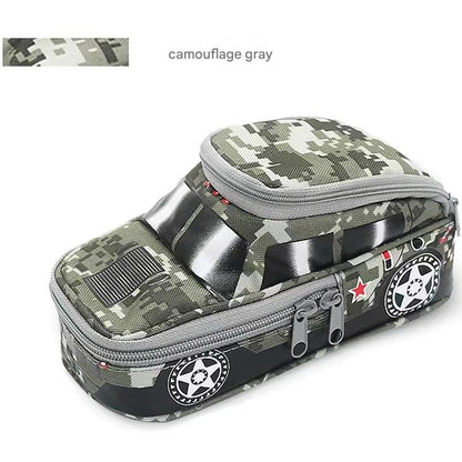 Three-piece camouflage pencil case - school supplies for students V888-ELOSUNG26529