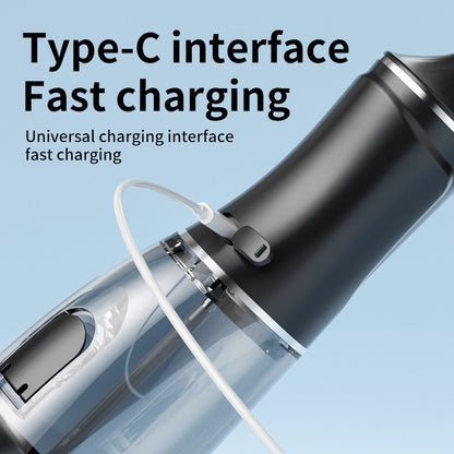 Portable Electric Oral Irrigator with 4 Nozzles 3 Pressure Modes - Blue V888-ELOSUNG26552