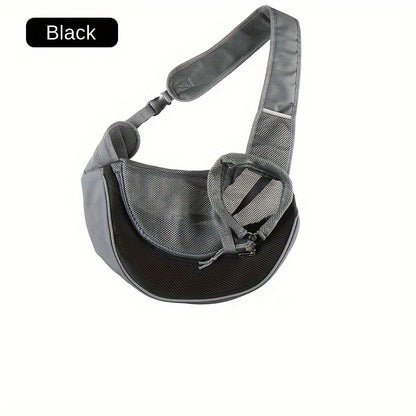 Black Portable Oxford Fabric Pet Carrier for Cats and Puppies (Size L) V888-ELOSUNG26572