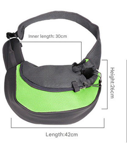 Yellow Portable Oxford Fabric Pet Carrier for Cats and Puppies (Size L) V888-ELOSUNG26574