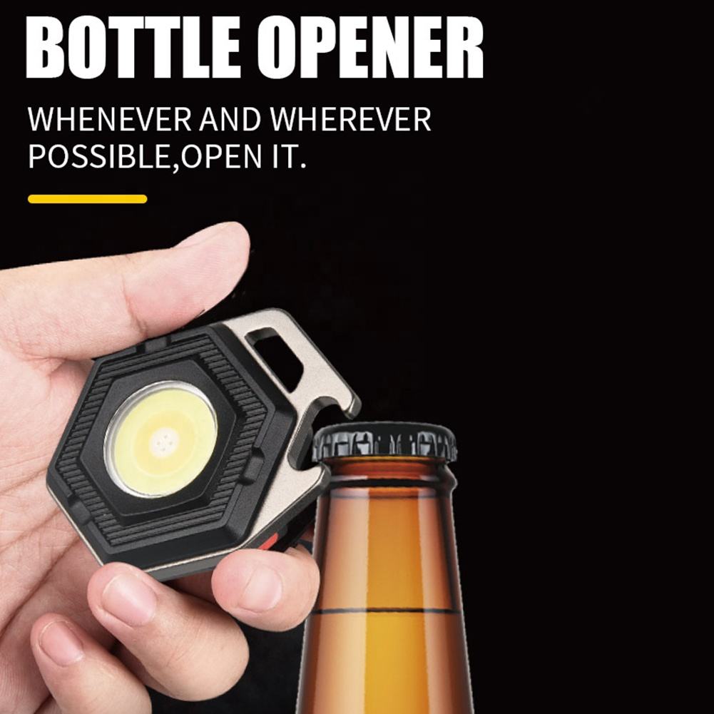 2 pcs Hexagon Mini flashlight for outdoor and self-defense use V888-ELOSUNG26590
