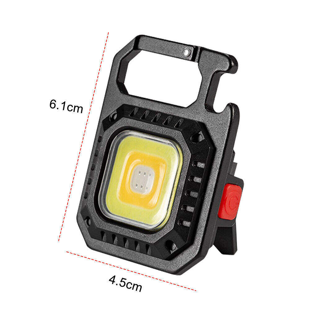 2 pcs Rectangle Mini flashlight for outdoor and self-defense use V888-ELOSUNG26591