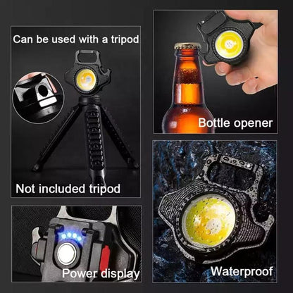 2 pcs Black Mini flashlight for outdoor and self-defense use V888-ELOSUNG26592