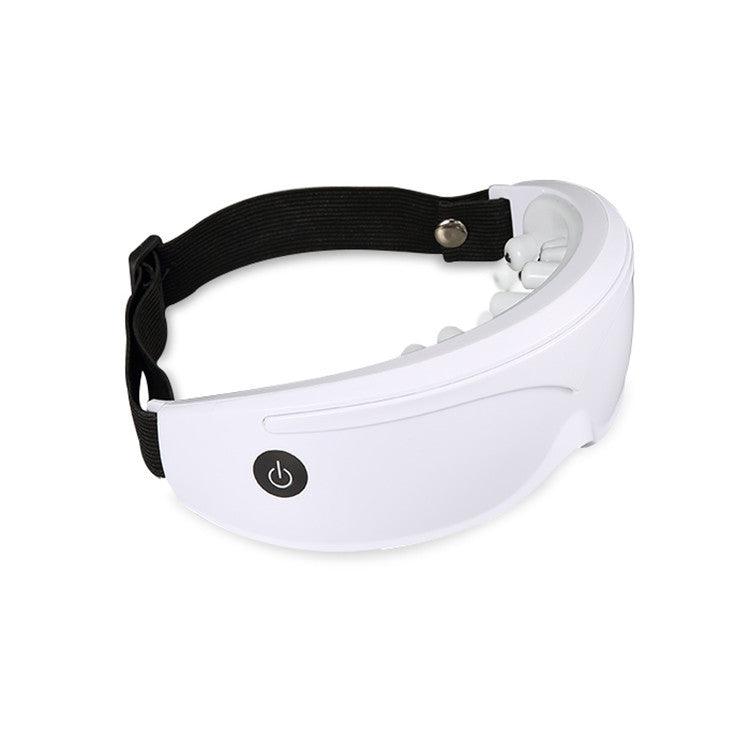 White Touch-Control Rechargeable Heated Eye Massager for Daily Use V888-ELOSUNG26602