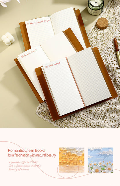 Green 2-Pack Vintage Floral Embossed PU Leather Journals - 192 Pages Each V888-ELOSUNG26649