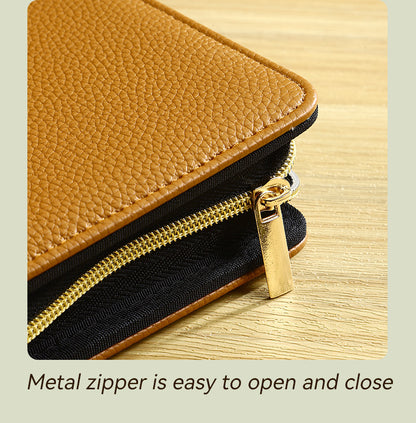 Pink PU Leather Zippered Photo Album - Holds 240 3 Prints" V888-ELOSUNG26656