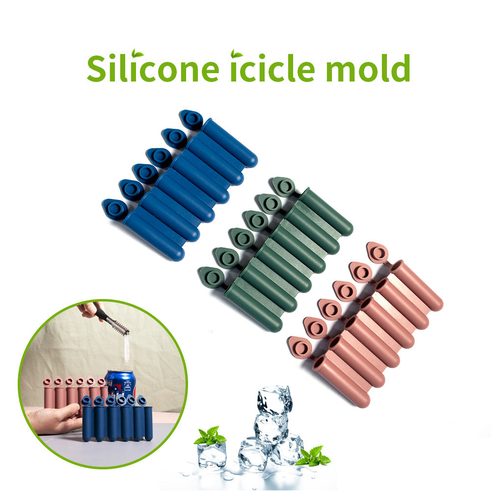 Green Bottle & Can Friendly Ice Stick Molds - 6-Cup Design, Set of 10 V888-ELOSUNG26665
