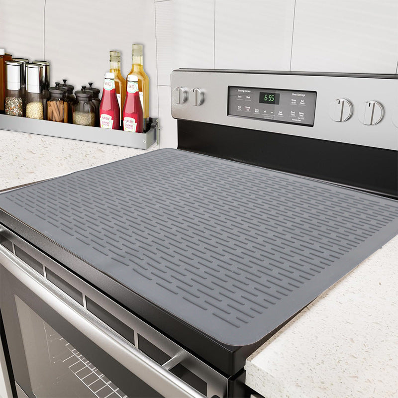 Gray Extra Large Silicone Countertop Protector & Dish Drying Mat - Dishwasher Safe ( 76x53cm) V888-ELOSUNG26671