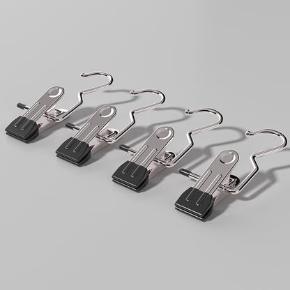 Black Stainless Steel Hanging Clips (35 PCS) - Strong Grip for Pants, Hats, Socks, Laundry V888-ELOSUNG26685