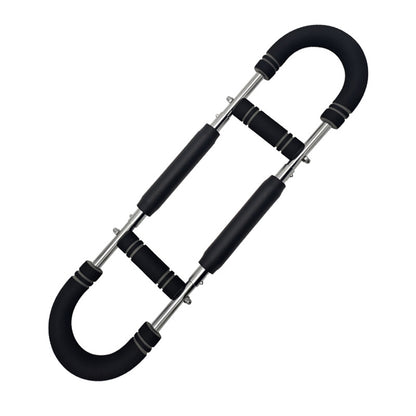 Gray black Adjustable U-Shaped Arm Exerciser - For Home Fitness Strength Training (40kg) V888-ELOSUNG26701