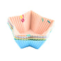 Style 2 Silicone Mini Cake Molds (30 Pack) - For Cupcakes, Desserts (7.8x7.5x2.8cm) V888-ELOSUNG26727