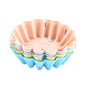 Style 4 Silicone Mini Cake Molds (30 Pack) - For Cupcakes, Desserts (7.5x7.5x2.5cm) V888-ELOSUNG26729