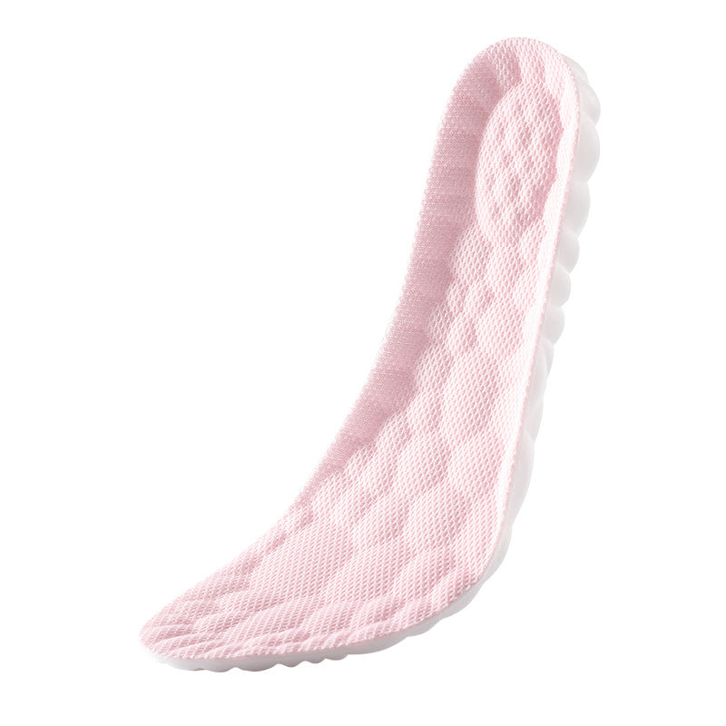 5 pcs Pink 4D Cloud Technology Shoe Inserts - High Rebound, Super Soft, Breathable, Athletic Support (size : V888-ELOSUNG26765