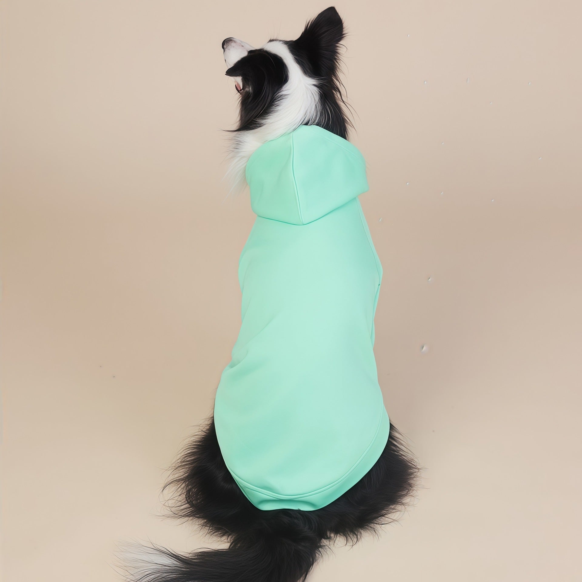 Green Classic Dog Sweatshirt with Hood & Drawstrings - For Large Dogs (Size : 3XL) V888-ELOSUNG26787