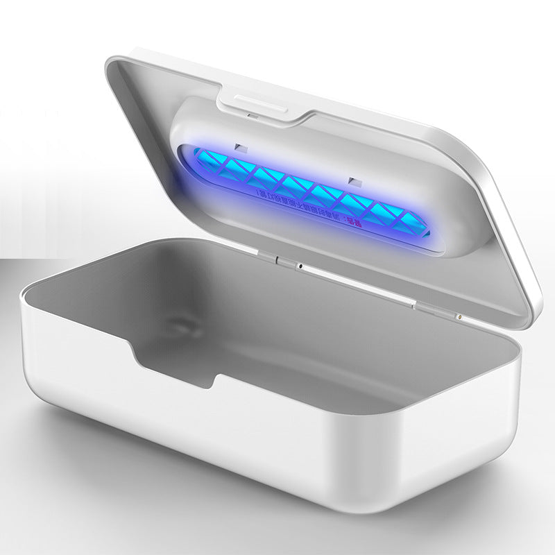 White 2-in-1 UV Sterilizer Box & Detachable Wand - For Phone, Jewelry, Masks V888-ELOSUNG26803