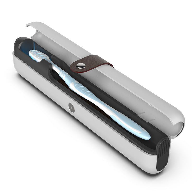Travel UVC Toothbrush Sanitizer Box - Magnetic Closure, Rechargeable V888-ELOSUNG26805