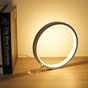 Modern LED Ring Desk Lamp - USB Powered, 3 Color Modes, Dimmable V888-ELOSUNG26806