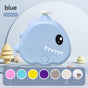 Blue Cute Dinosaur Electric Pet Nail Grinder - 3-Speed, Low Noise, USB-C for Dogs & Cats V888-ELOSUNG26852