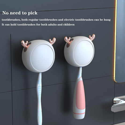 Cute UV Toothbrush Sanitizer Holder - Wall Mounted, Portable for Travel (Golden Ear Panda) V888-ELOSUNG26878