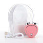 Pink Microcurrent Face Lifting Massager - Sonic Vibration, V-Shape Sculpting V888-ELOSUNG26880