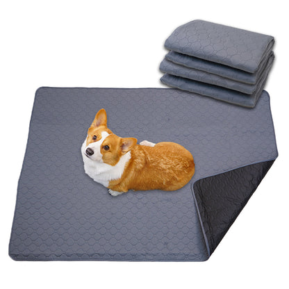 Reusable Pet Training Pads - 4-Layer Waterproof & Absorbent Mat Waterproof Non-Slip(Size : M-70cmx50cm) V888-ELOSUNG26895