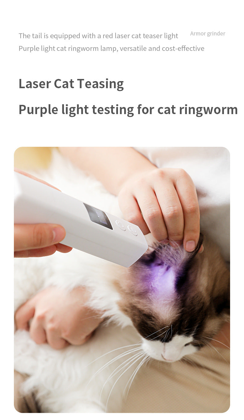 Black Professional Pet Nail Grinder Kit - LCD, LED, Laser, for Dogs & Cats V888-ELOSUNG26906