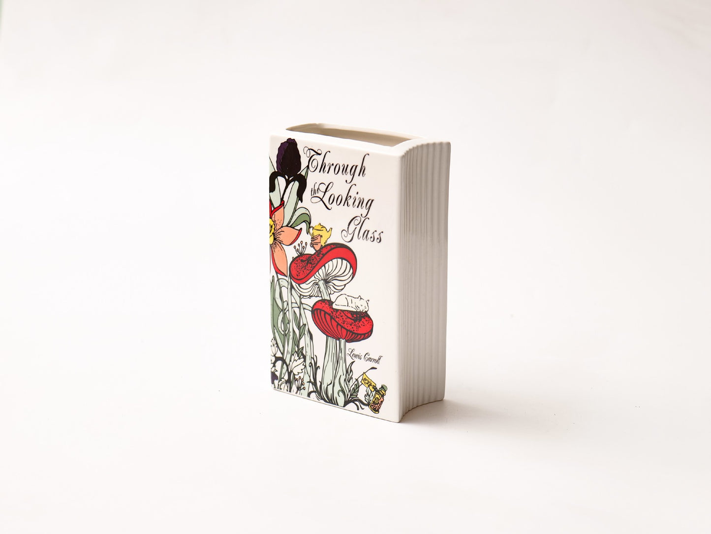 Literary Book Vase - Creative Ceramic Planter & Desk Organizer(Type A - 21x13x7cm) V888-ELOSUNG26926