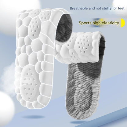 Black 5 pcs 4D Cloud Technology Shoe Inserts - High Rebound, Super Soft, Breathable, Athletic Support (size : V888-ELOSUNG26953