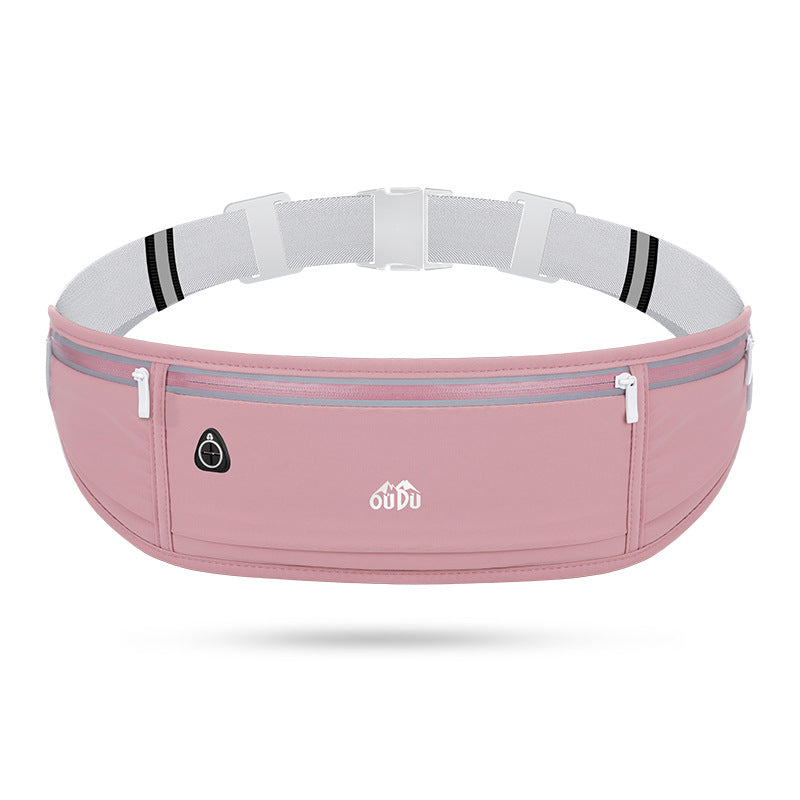 Red bean paste Adjustable Running Belt - Fits Large Phones, Reflective, Earphone Port V888-ELOSUNG26987