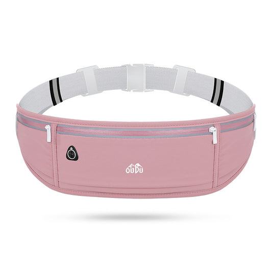 Red bean paste Adjustable Running Belt - Fits Large Phones, Reflective, Earphone Port V888-ELOSUNG26987
