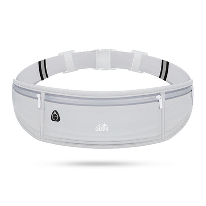 Light gray Adjustable Running Belt - Fits Large Phones, Reflective, Earphone Port V888-ELOSUNG26989