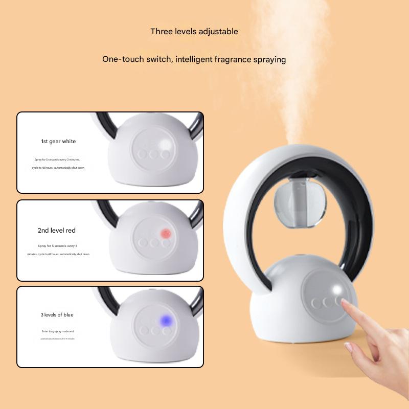 White Smart Mosquito Repeller & Humidifier - 3 Modes, Night Light, USB, Quiet Operation V888-ELOSUNG26995