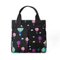 Black Versatile Nappy Bag Tote - Lightweight Diaper Bag with Insulated Pocket & Crossbody Strap V888-ELOSUNG27076