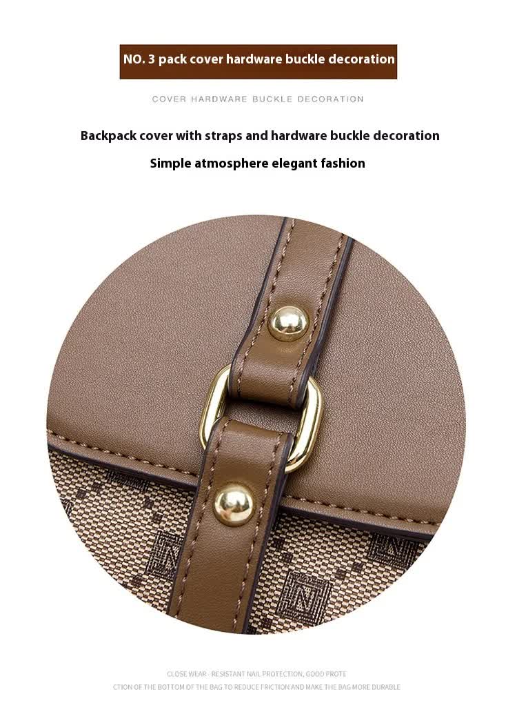 Brown and Black Chic Diamond Mini Crossbody Phone Purse - PU Leather Vertical Shoulder Bag with Headphone Port V888-ELOSUNG27085