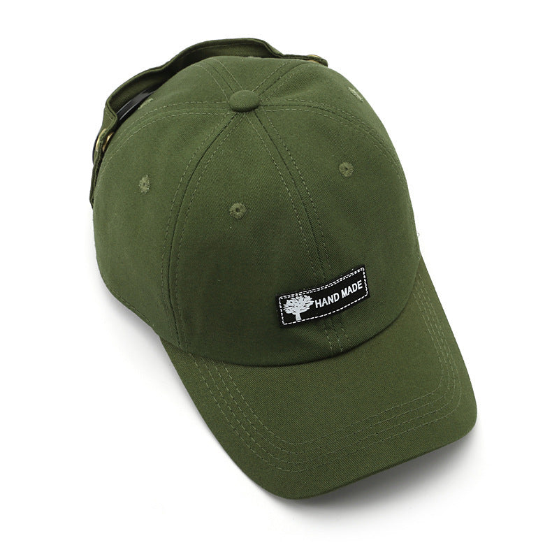 Army Green Stylish Aviator Goggle Baseball Cap - Unisex Outdoor Cotton Sun Hat V888-ELOSUNG27194