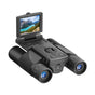 Black HD Digital Camera Binoculars 8X Zoom - Record Video & Photos with LCD Screen, Starlight Night Vision V888-ELOSUNG27372