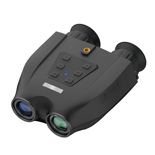 Black Professional HD Digital Night Vision Binoculars - 6X Optical Zoom, IR Illumination, Record 2.5K Video & V888-ELOSUNG27374