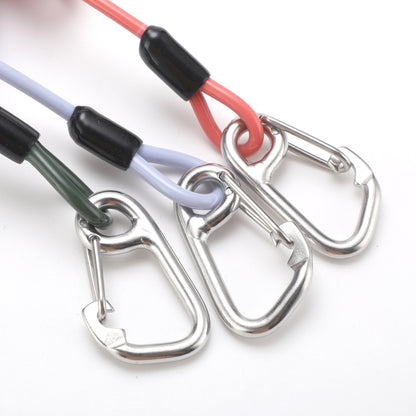 Blue Pro 316 Stainless Steel Diving Reef Hook - Single, Double Combo Pack - Current Hook with Coiled Safety V888-ELOSUNG27432